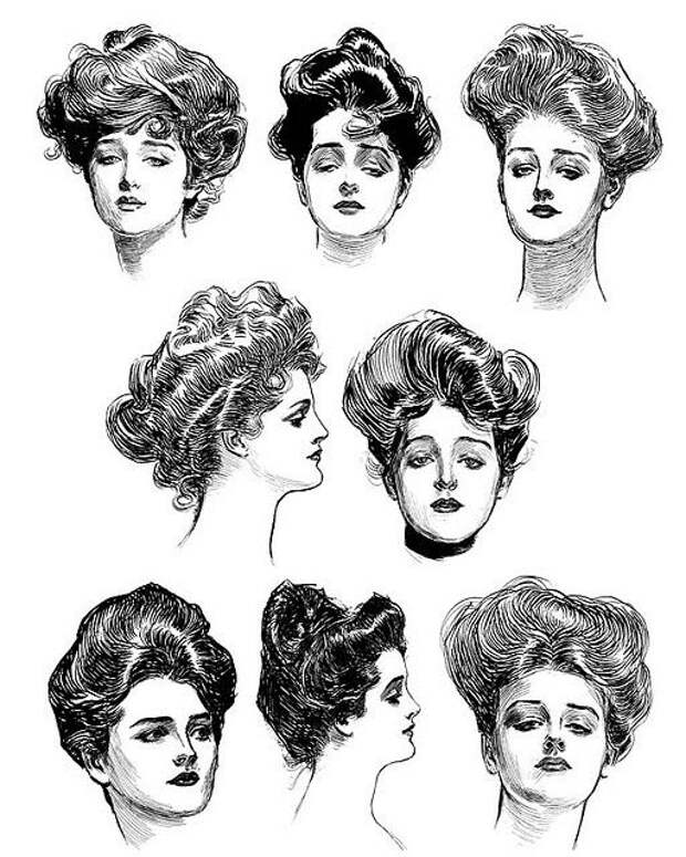 Чем укладывали волосы в начале 20 века