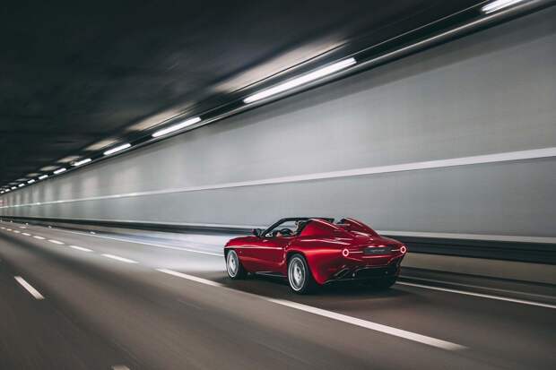 Редкий суперкар Alfa Romeo Disco Volante Spyder