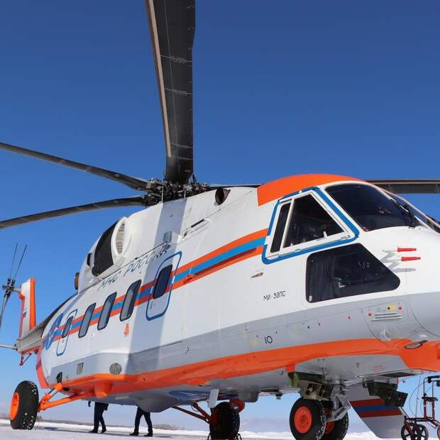 Ростех передал МЧС России первую партию новейших вертолетов Ми-38ПС