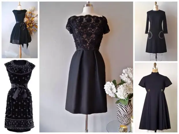 История little black dress из 60х