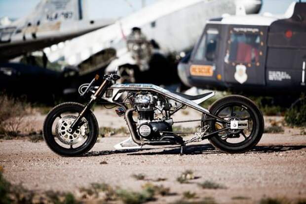 yamaha-xs-650-5 Кастом “Low Down & Shifty” от Icon