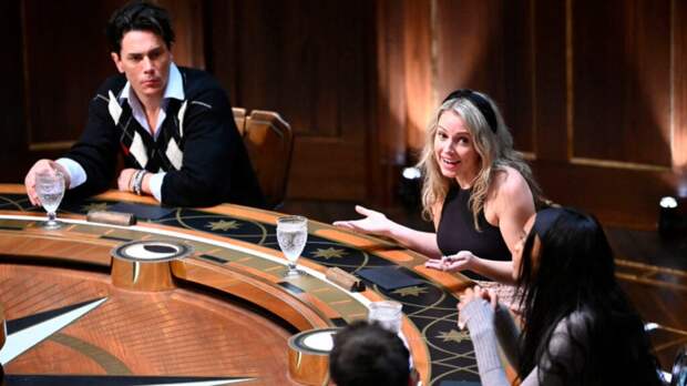 Britney and Tom on The Traitors Season 3.