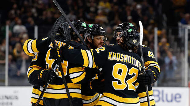 «Бостон» с голами Задорова и Хуснутдинова переиграл «Детройт» в НХЛ