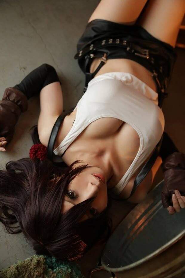 Тифа Локхарт (Final Fantasy VII) Косплей, азиатский косплей, Final fantasy, Final Fantasy VII, Tifa Lockhart, длиннопост