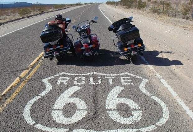Легендарная трасса 66 в США route 66, авто, факты