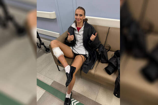 Фигуристка Синицина о травме на шоу: рана глубокая, была задета вена