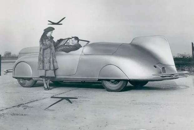 Прототип Streamlined Retractable Hardtop 1938 года