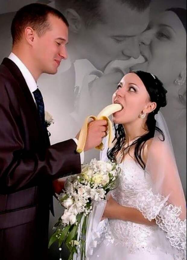 Свадебные фотографии, которые можно было не делать (24 шт)