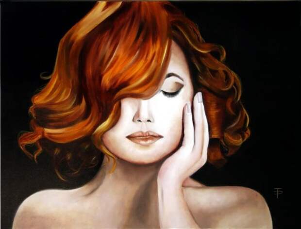 Живые картины. Teresa Palombini