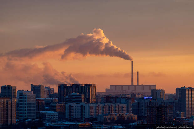 Зимний Новосибирск, ТЭЦ-5