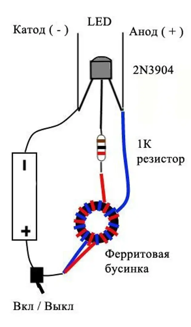 Фонарик фарадея своими руками схемы