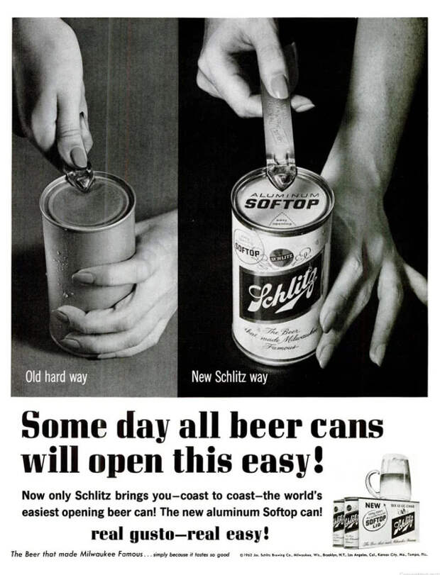 Schlitz Beer - 1960-е годы