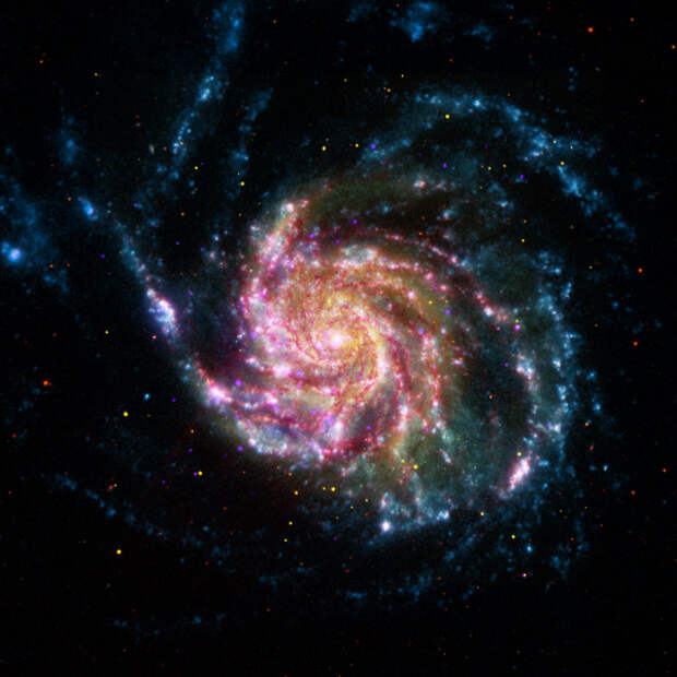 Фотографии телескопа Spitzer. Вспомните о масштабах нашего мира.