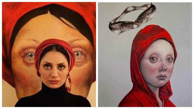 Сила и боль: проникновенные женские портреты иранской художницы Афарин Сажеди