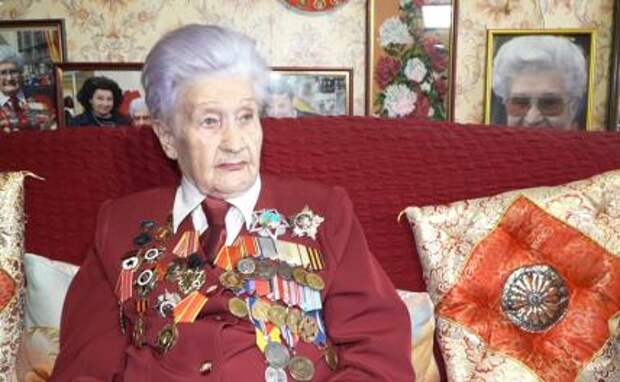 На фото: ветеран Великой Отечественной войны Мария Рохлина