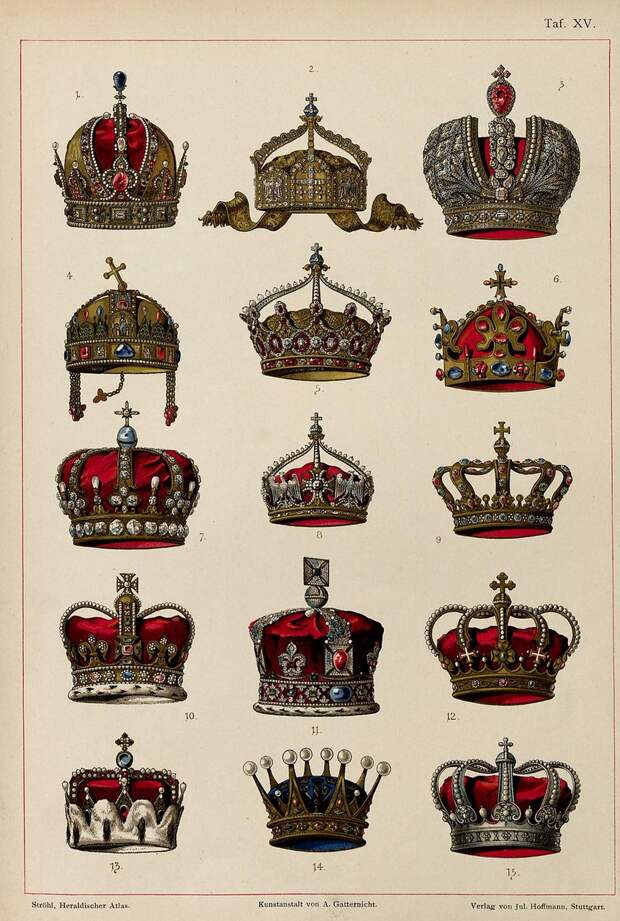 Короны европейских монархий