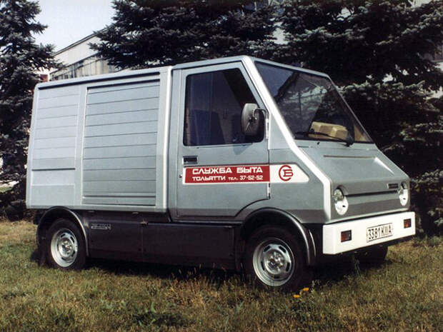 ВАЗ-2702 «Пони» - развозной электромобиль для Службы быта.