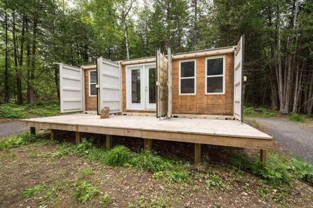 Бюджетное мужское жилище в лесу дом, лес, своими руками, сделай сам