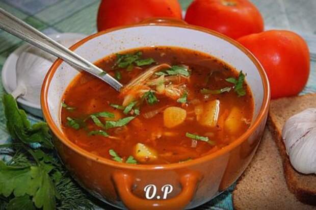Рецепт чесночного супа