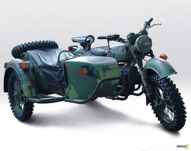 Мотоцикл Днепр-16М для украинской армии