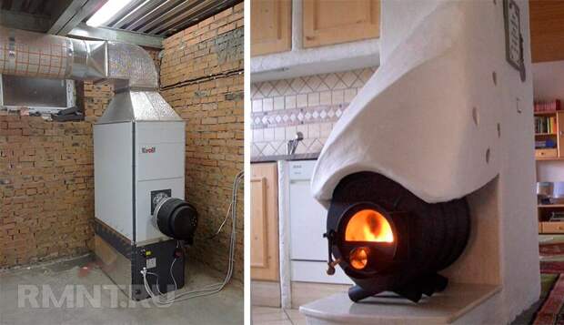 Отопление дома при помощи приточно-вытяжных систем подачи воздуха