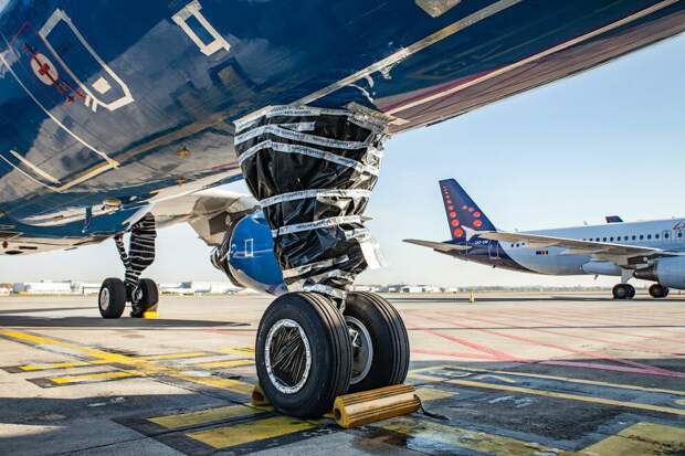 Консервация самолётов из-за коронавируса