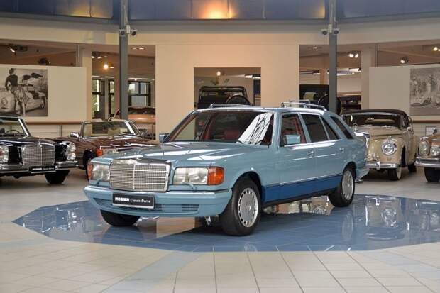 Японские чудеса: уникальный Mercedes-Benz 500SEL W126 Estate для художника W126, jklnfqvth, mercedes, mercedes-benz, shooting brake, авто, автомобили, универсал
