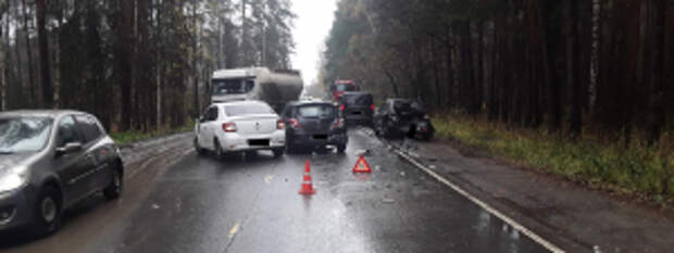 За прошедшие дежурные сутки на территории Ивановской области зарегистрировано 6 ДТП с пострадавшими