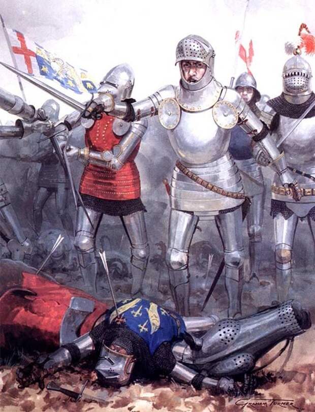 Пострадать рыцарь мог и от меча. /Фото: military-uniforms.ru