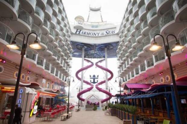 Внутри крупнейшего круизного лайнера Harmony of the Seas (25 фото)