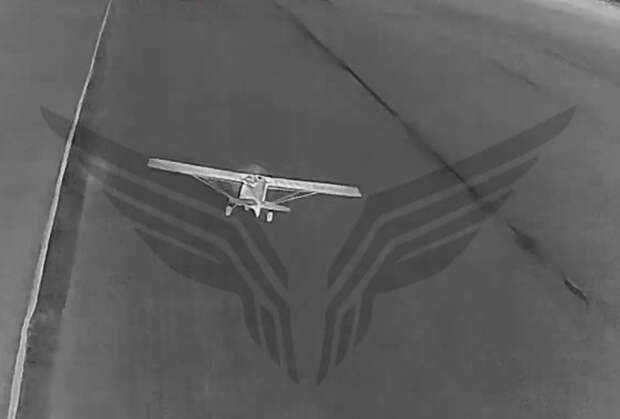 Появилось видео с уничтожением десятка нацеленных вглубь России тяжелых дронов ВСУ