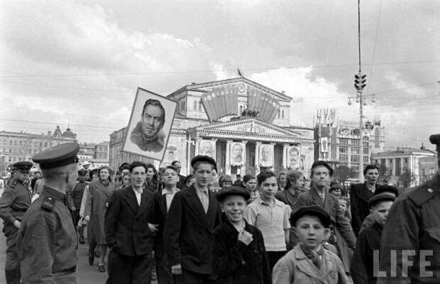 Москва 1947 года глазами американца москва, фото, история, американец