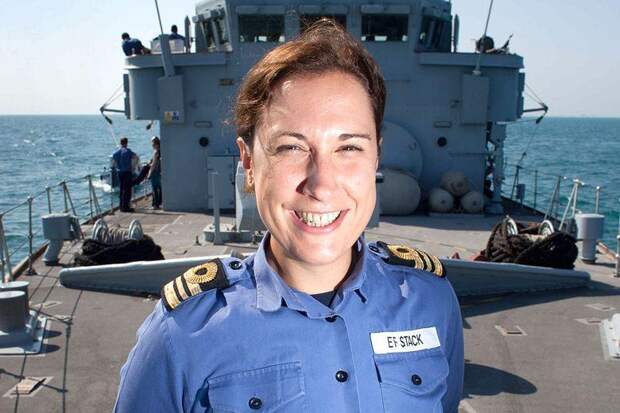 Элеонора Стэк, командующая британским эсминцем "Дункан". Источник изображения: 