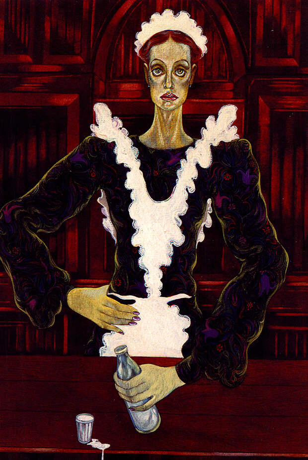 Инна Чурикова. Рисунок Юрия Богатырева.