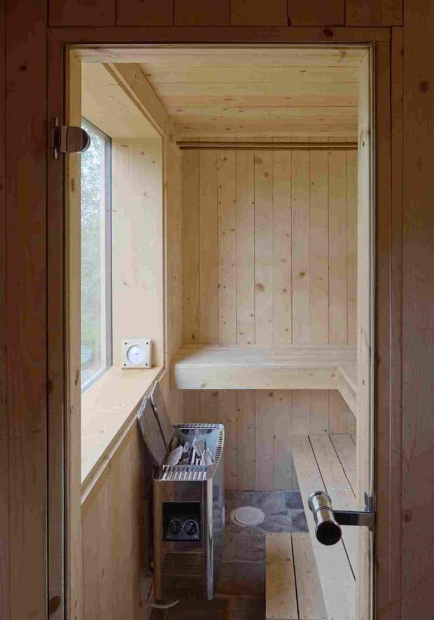 Современный дом из дерева в Швеции