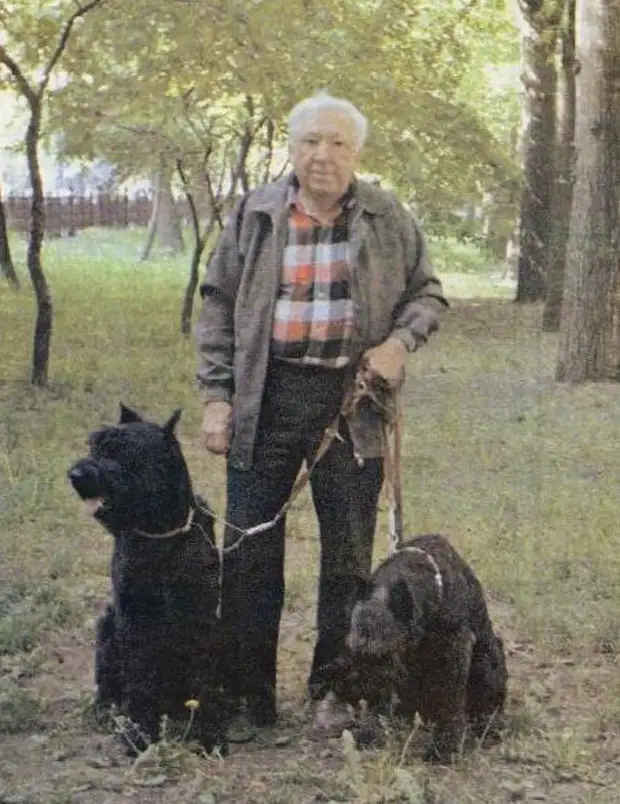 Юрий Никулин и его четвероногие друзья