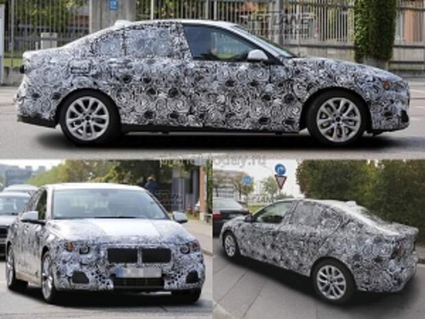 Компания BMW тестирует новый седан 1-Series