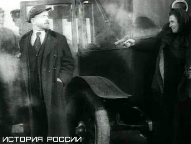 Кадр из фильма "Ленин в 1918 году" (1939)