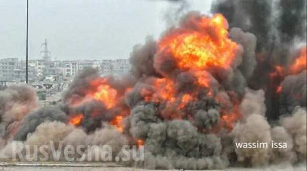 Чудовищный взрыв: штаб террористов уничтожен спецназом под Дамаском (ФОТО, ВИДЕО) | Русская весна