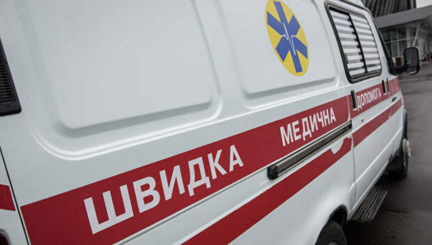 Автомобиль скорой помощи на Украине. Архивное фото