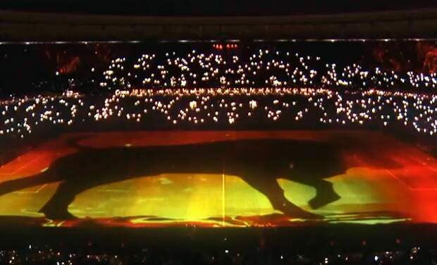 На стадионе ФК «Краснодар» покажут световое шоу: представление на матче с «Динамо»