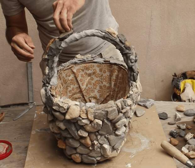Корзинка Хозяйки Медной горы (Diy)