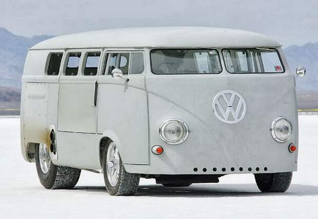 VW Bus с двигателем мощностью 600 лошадей Type-2, volkswagen, микроавтобус, тюнинг