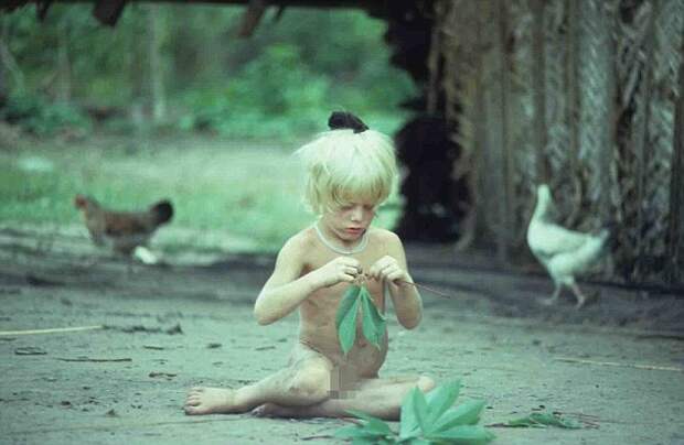 He admits that as a young English boy he initially struggled with some of the primitive ways of jungle life 