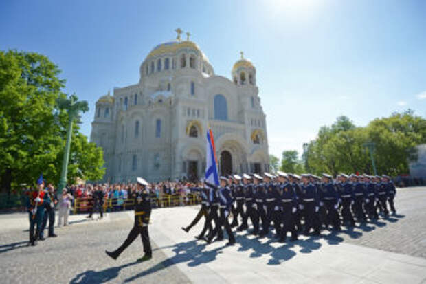 Торжества в честь освящения Морского собора в Кронштадте