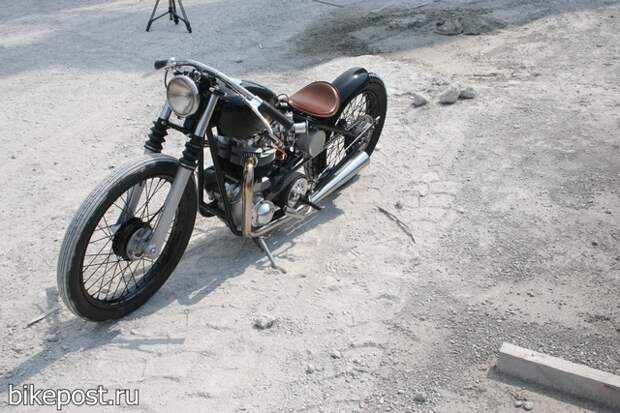 Кастом «Black Bike» на базе BSA A10 1958