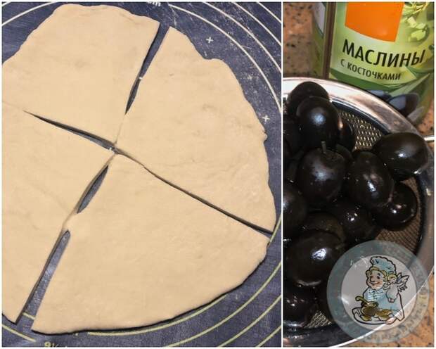 Булочки с оливками по-гречески (элиопитес) Еда, Рецепт, Оливки, Длиннопост, Булочки