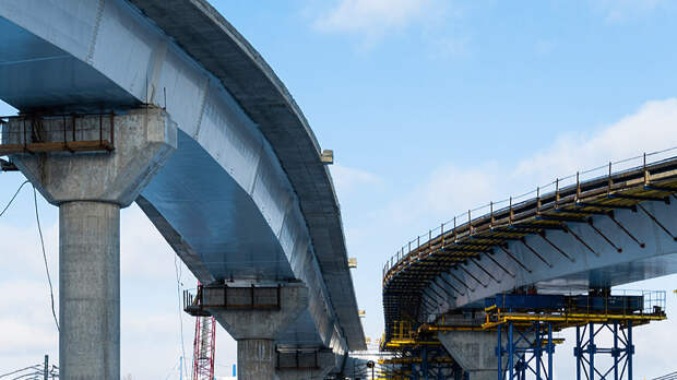 Готовность южного участка Московского скоростного диаметра составляет больше 80%