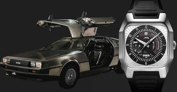 Машина времени на запястье: коллекционные часы, сделанные из личного автомобиля Джона Делореана