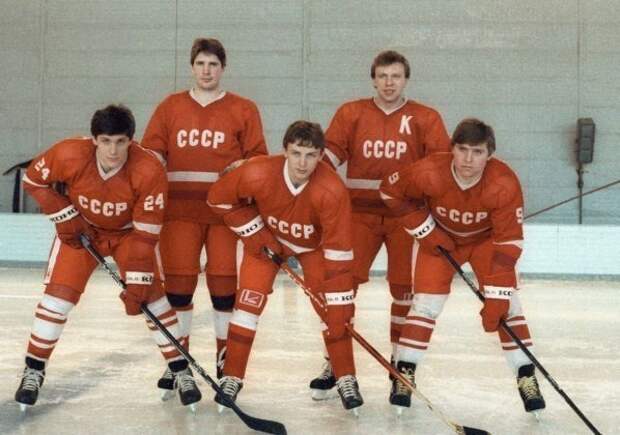 Первая пятерка сборной СССР  Увидеть, интересные, фото